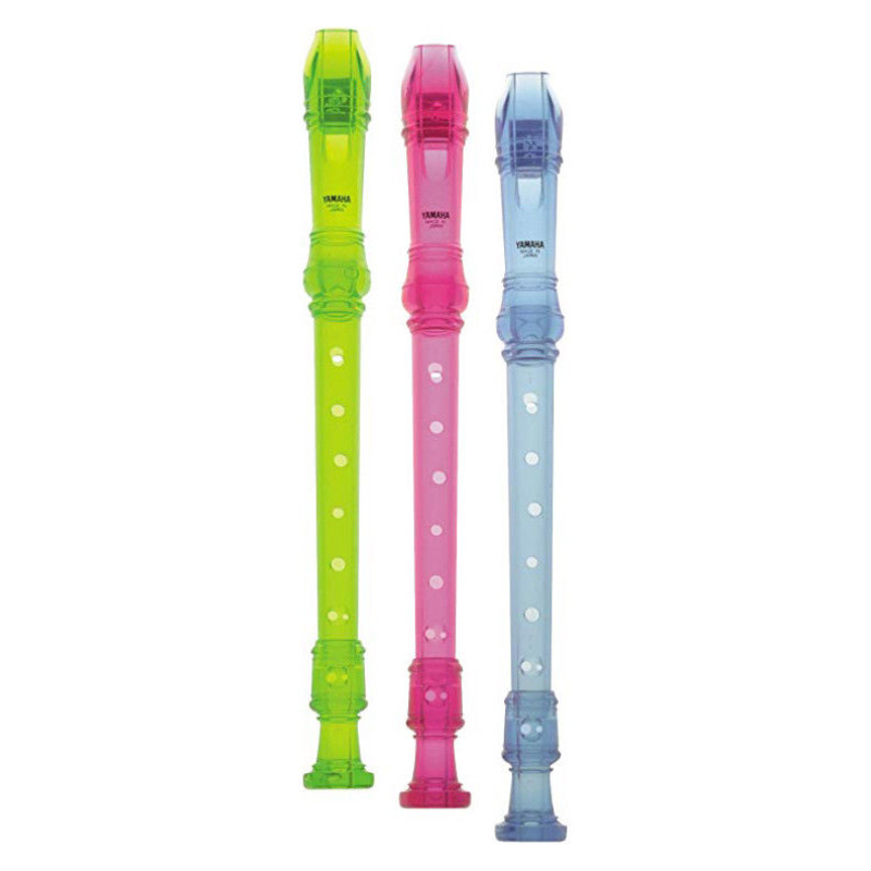 Yamaha YRS-20BP Soprano Recorder Pink,green,blue